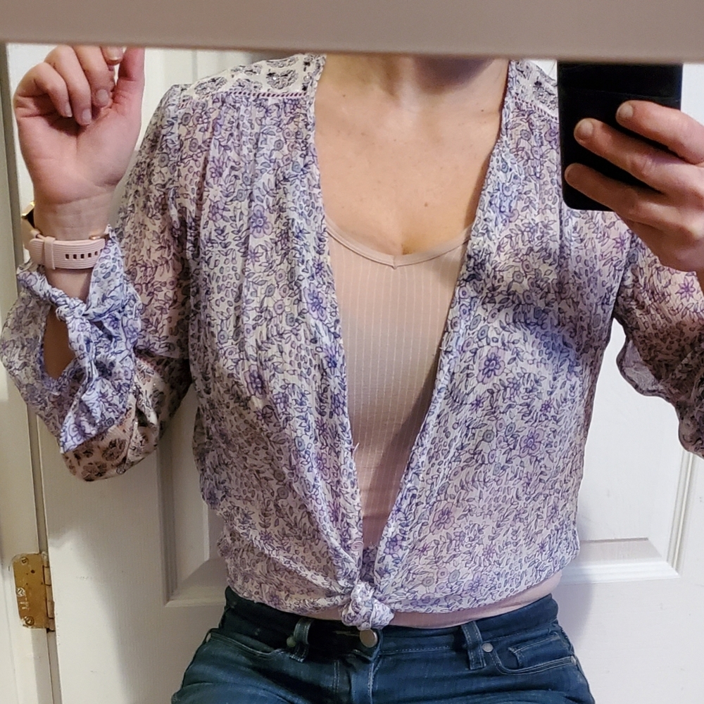 Rebecca Taylor silk blouse
